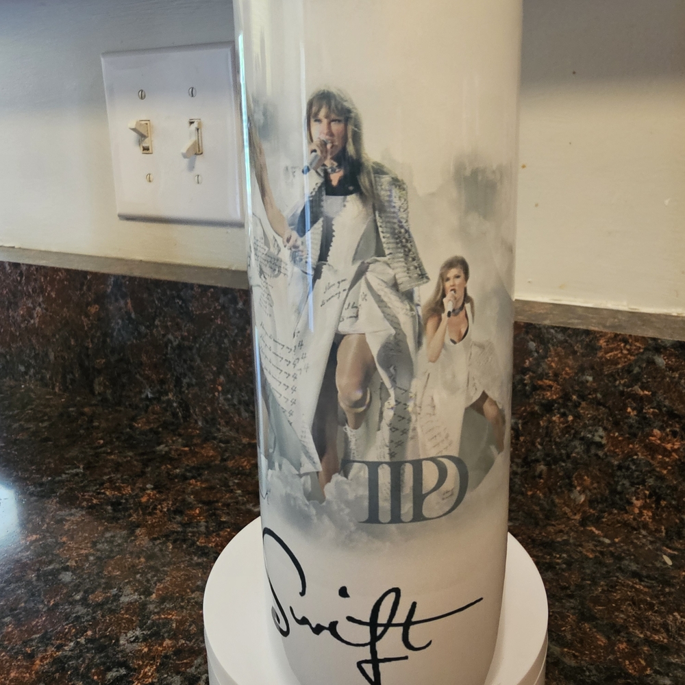 NEW! Taylor Swift TTPD Concert Tumbler